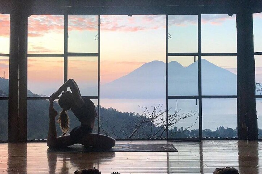 Full-Day Cacao and Sound Ceremony with Yoga in Lake Atitlan