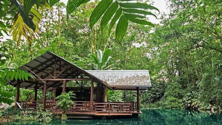 Ecotermales Hot Springs Look out Deck