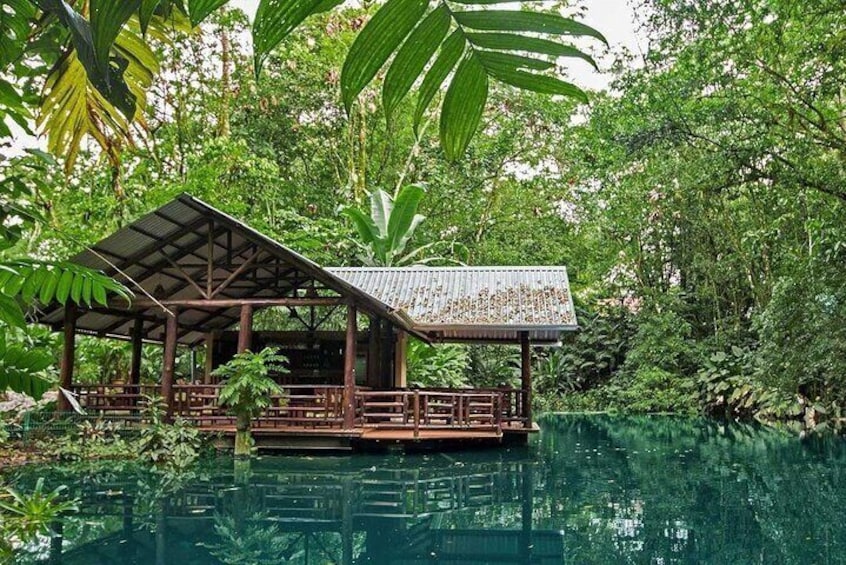 Ecotermales Hot Springs Look out Deck 