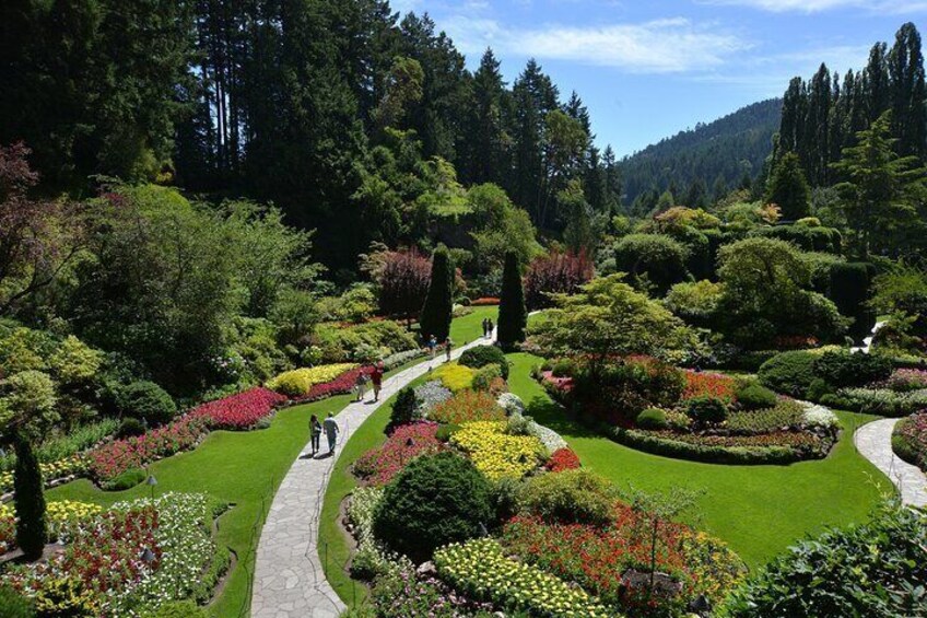 Sunken Garden - Butchart Gardens