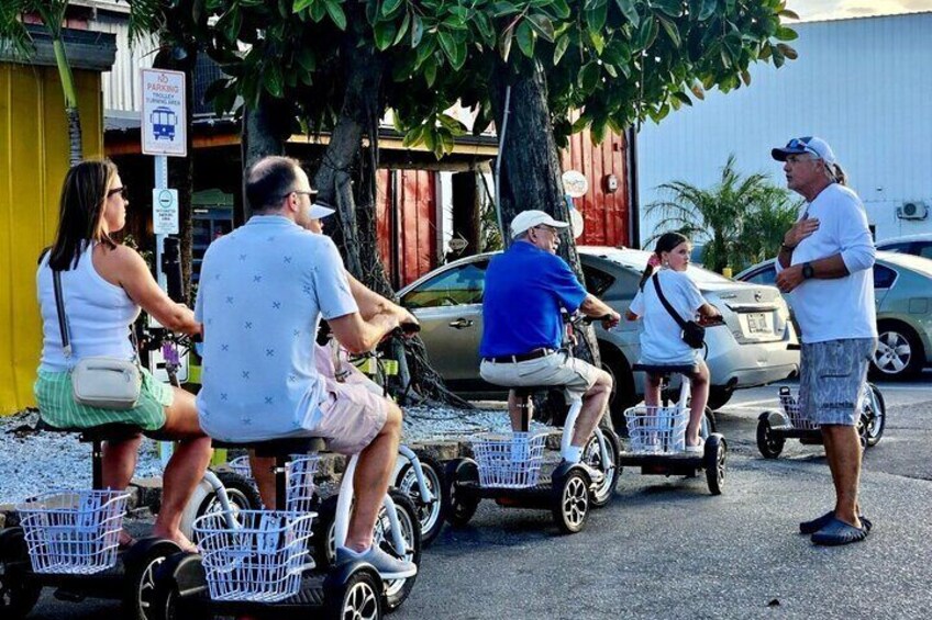 Naples Famous Sunset Tour -Electric Trike Tour at Sunset All Ages