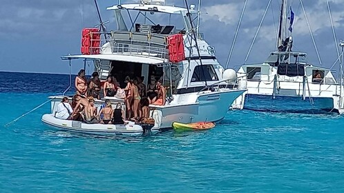 Utforsk Curacao spanske lagunen og snorkling