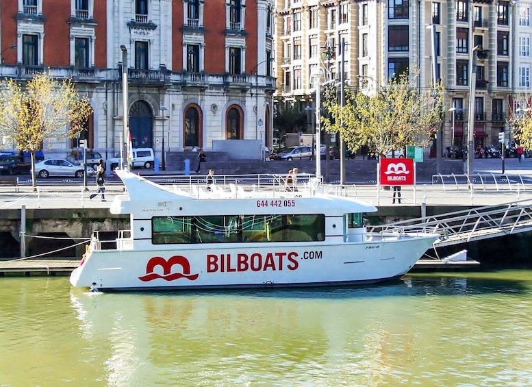 Picture 2 for Activity Bilbao: 1- or 2-Hour Sightseeing Boat Tour