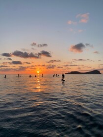 Ibiza: Paddle Board Zonsondergang Tour