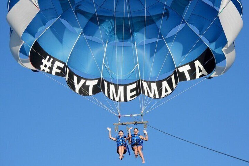 Parasailing in Malta