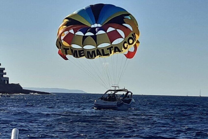 Parasailing in Malta