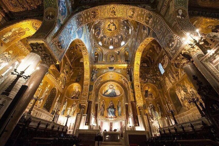 Tour of the mosaics: Cefalù, Monreale and Palatine Chapel 