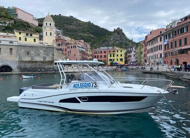 From La Spezia: 5 Terre Private Boat Tour (Lunch and Drinks)