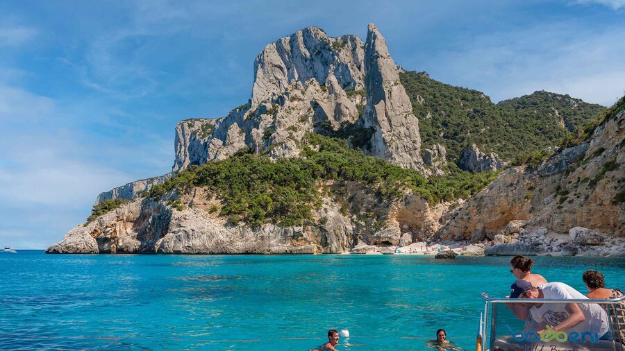 Santa Maria Navarrese: Baunei Coast Cruise with Swim Stops