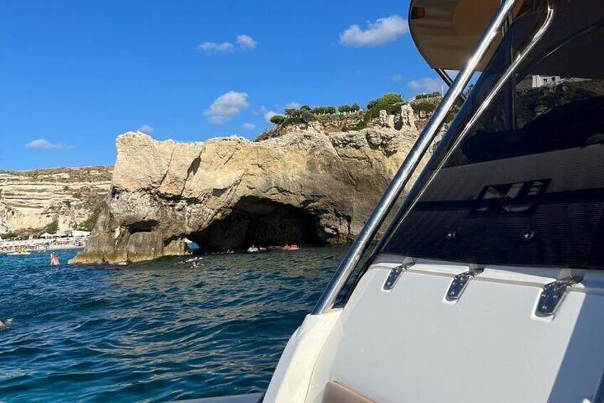 Sunset boat tour along the Costa degli Dei