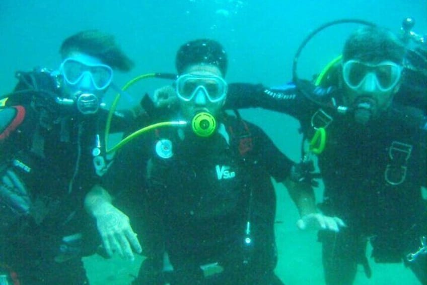 Diving experience in Polignano a Mare with certification