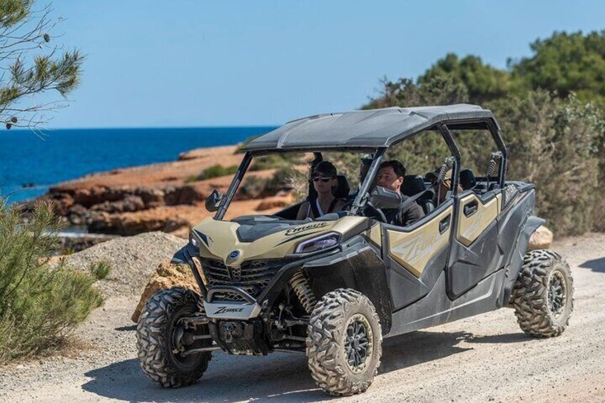 Sightseeing Tour in Santa Eulalia Buggy Ibiza