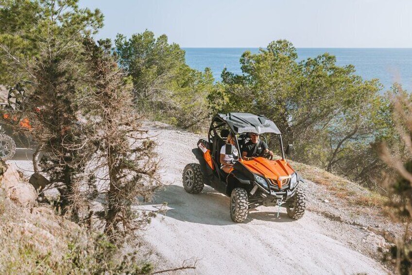 Sightseeing Tour in Santa Eulalia Buggy Ibiza