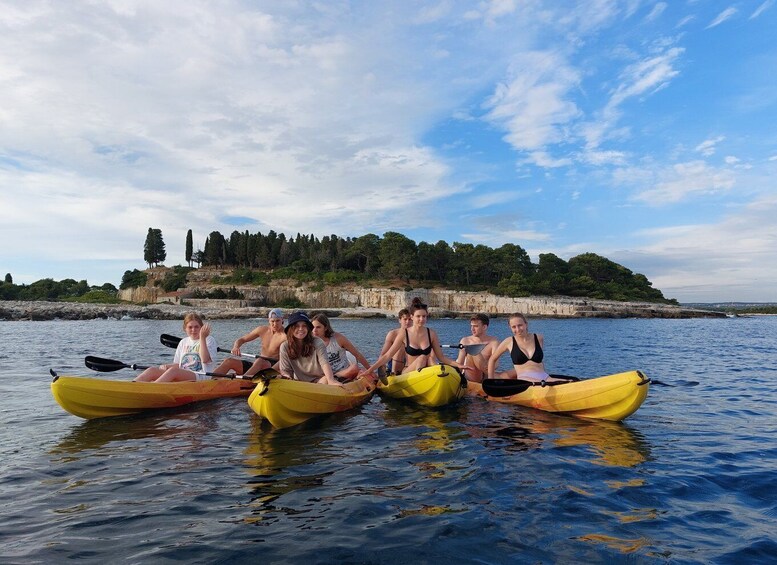 Picture 2 for Activity Pula: Saint Jerolim Kayak and Snorkel Tour