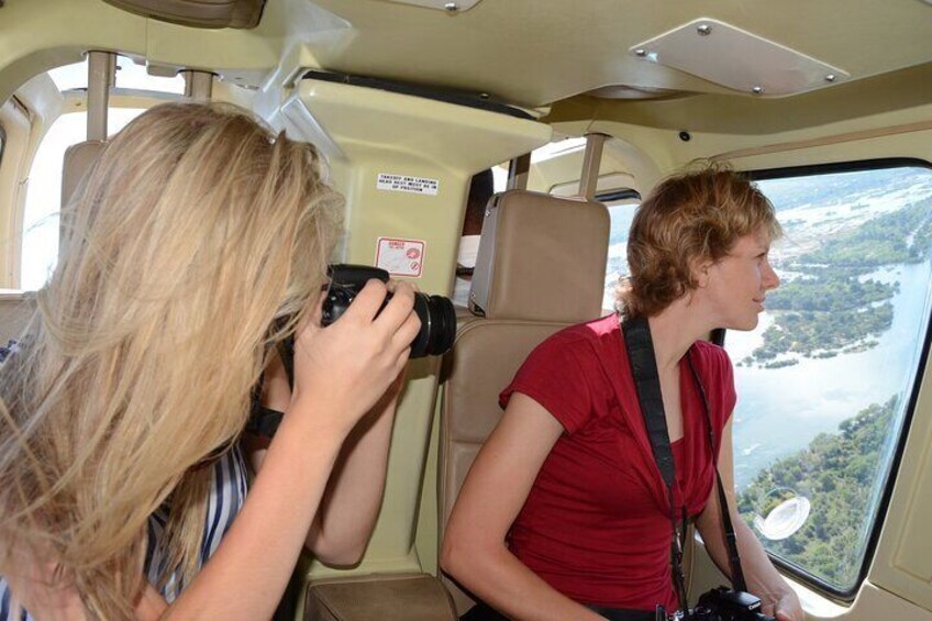 Shared Helicopter Tour in Victoria Falls