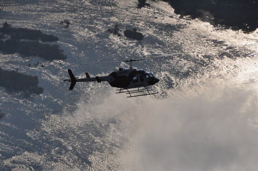 Shared Helicopter Tour in Victoria Falls