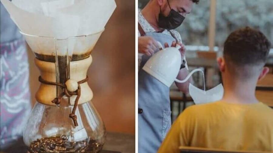 Coffee Tasting at store