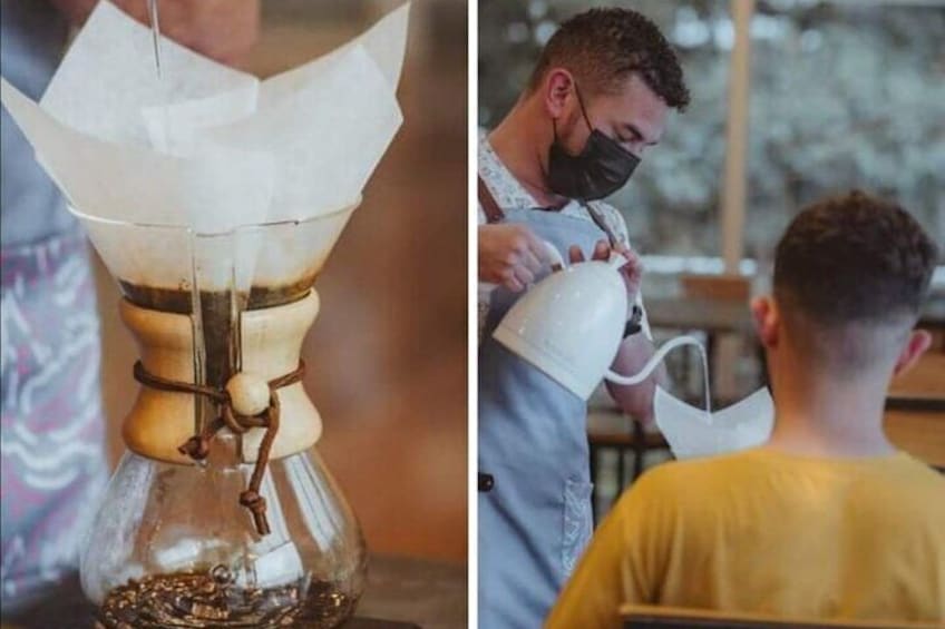 Coffee Tasting at store