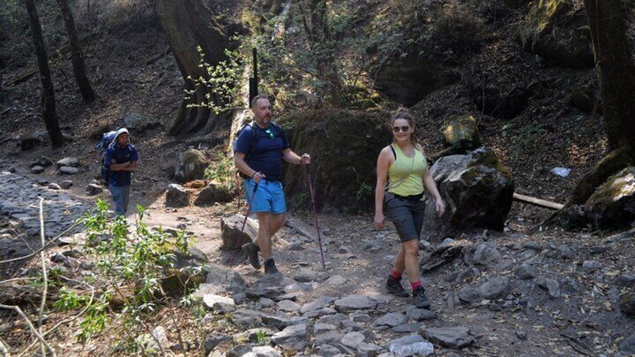On the way towards Langtang village