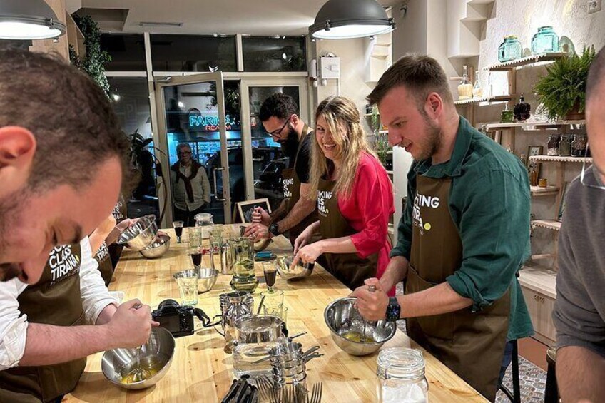 Traditional Albanian Private Food Cooking Class in Tirana