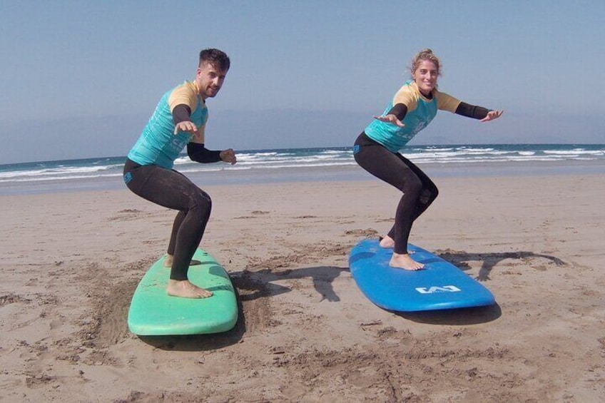 Private Surf Class with Certified Instructor in Lanzarote