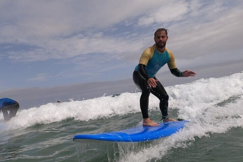 Group and private surf classes with a Certified Instructor in Lanzarote