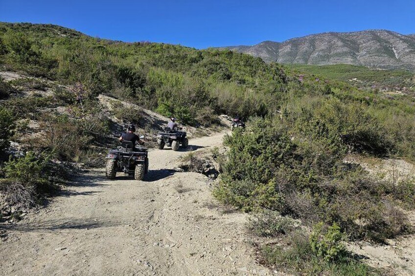 Through the hills of Berat 