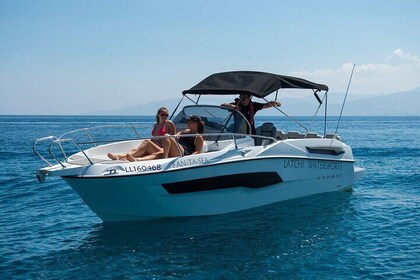 Private Boat-Karnic SL702- with cabin in Latchi with Free Driver