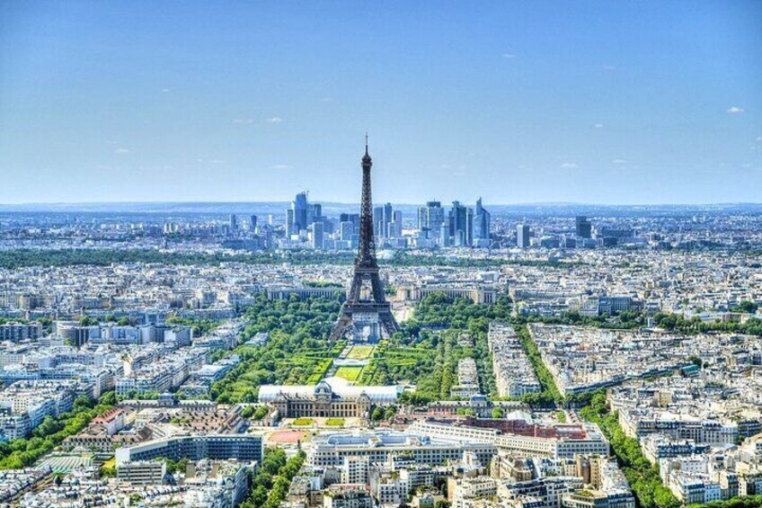 Eiffel Tower Elevator Tour with Top Floor access