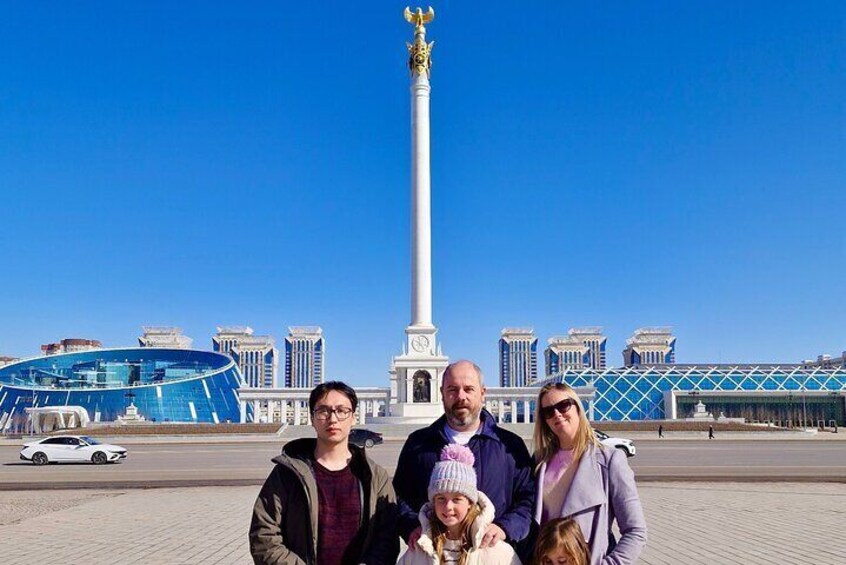 Astana City Tour: Private Full Day with Lunch and Comfort Pickup