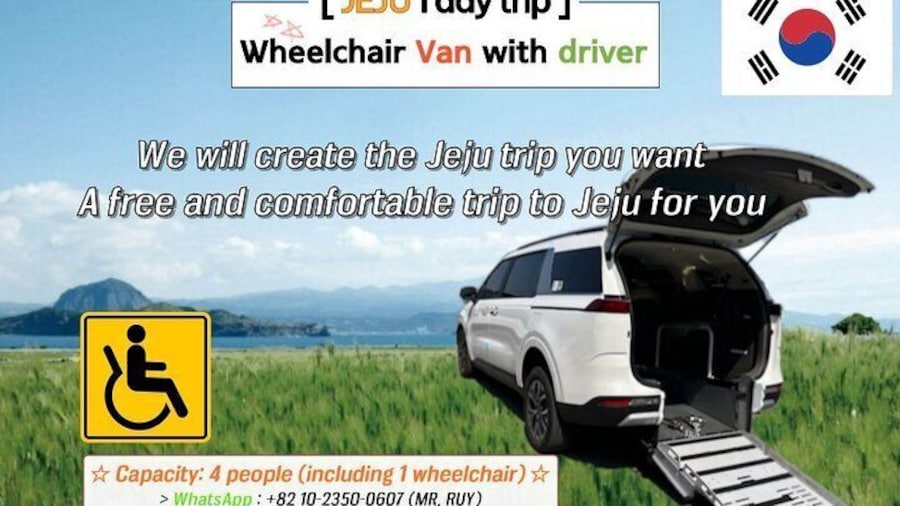 Wheelchair friendly and Barrier free Jeju Island Tour