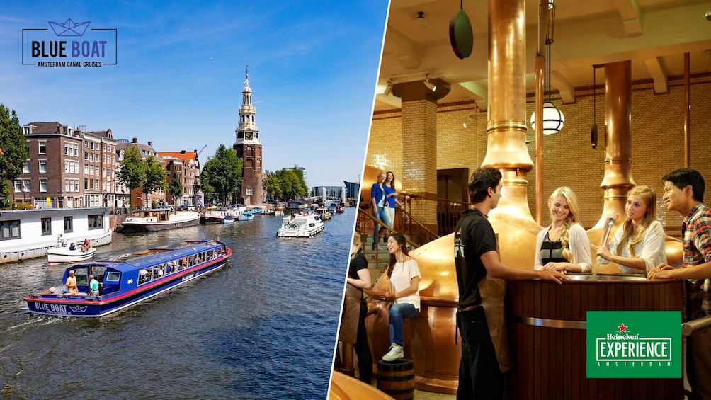 Blue Boat Company City Canal Cruise & Heineken Experience