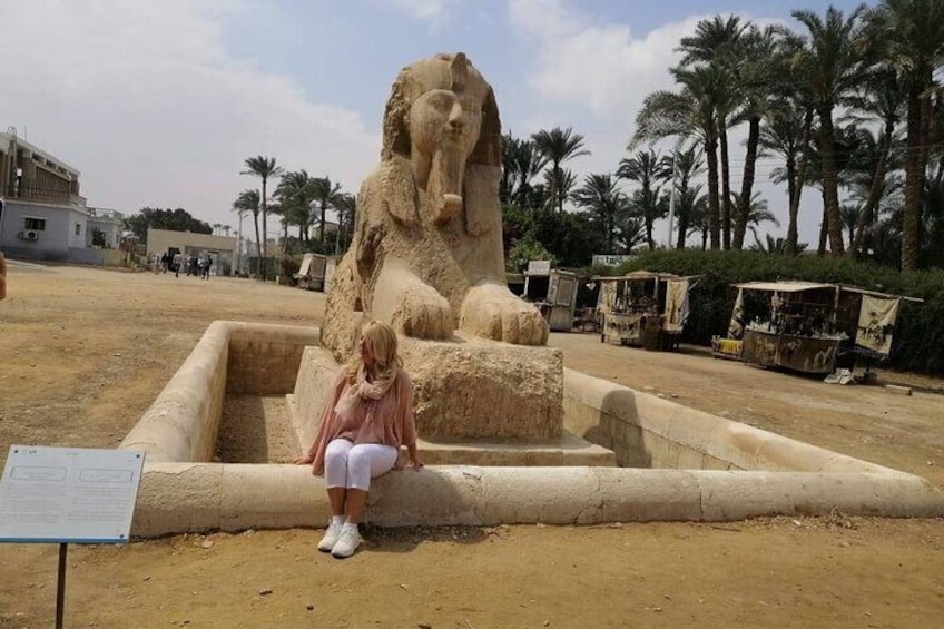 Half Day Tour Sphinx of Memphis from Giza 