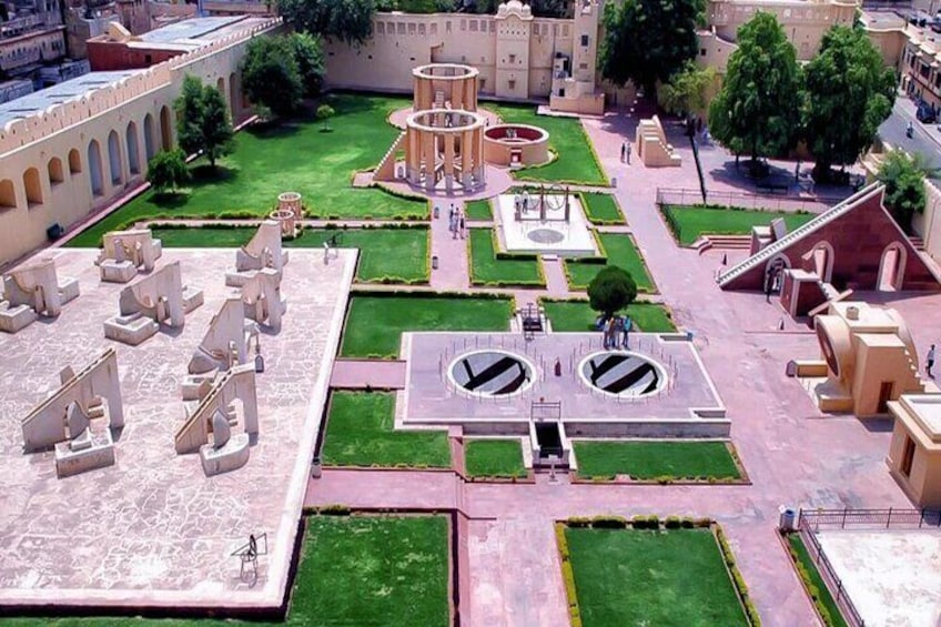 Ariel View Jantar Mantar, Jaipur