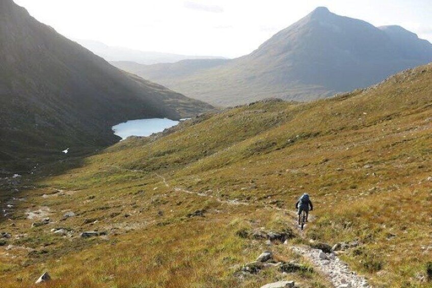 Spectacular and remote riding in Torridon.