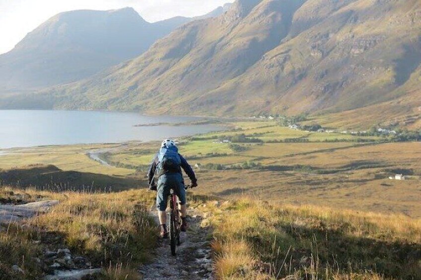 Final day descent to Loch Torridon.