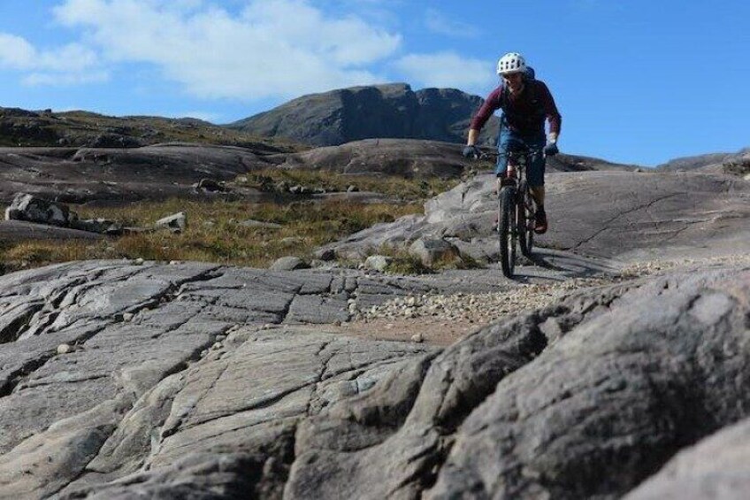 Grippy rock in Coire Lair.