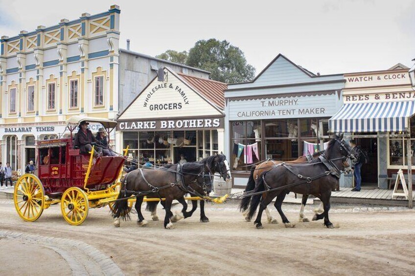 Gold City and Wildlife Day Trip in Ballarat and Sovereign Hill 