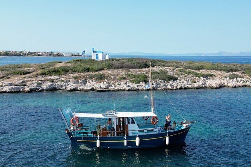 Athens Cruise Tour with Mediterranean BBQ