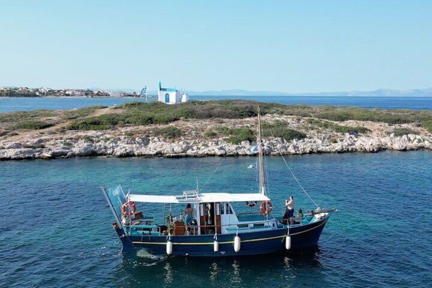 Athens Cruise Tour with Mediterranean BBQ