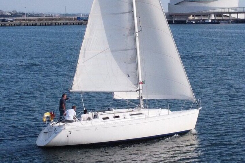 Sailing boat trip on the coast of Porto and on the river Douro