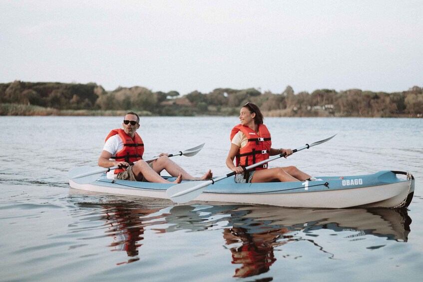 Picture 7 for Activity Circeo National Park:Guided kayak tour on the Lake Sabaudia