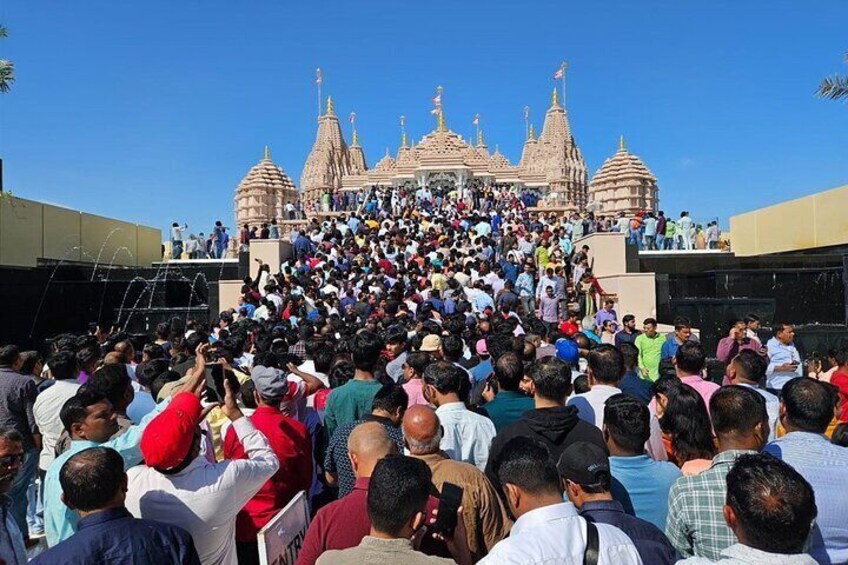 BAPS Hindu Mandir Abu Dhabi Tour From Dubai