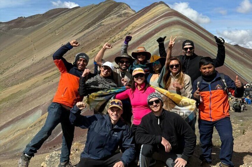 Rainbow Mountain Motorcycle Tour and 5 Minutes Hike