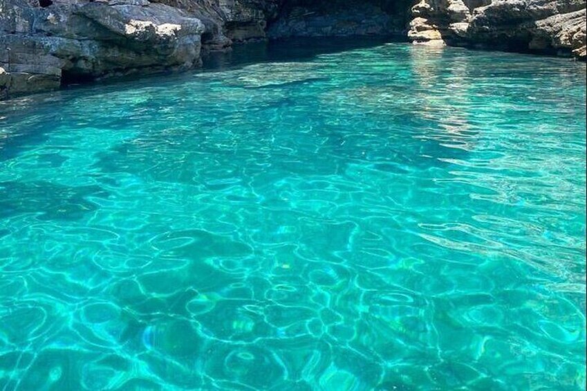 Cristal clear Adriatic sea 
