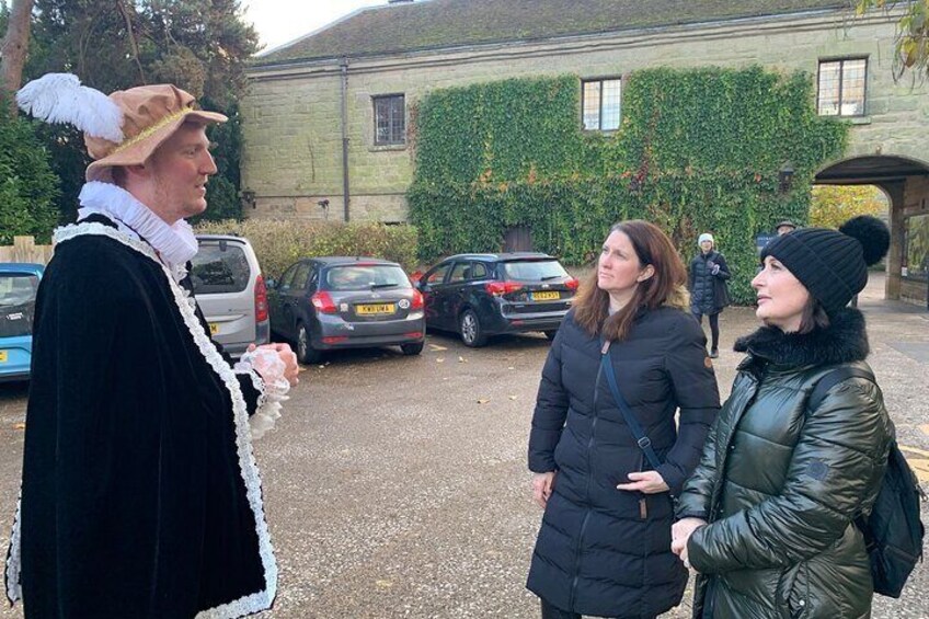 Warwick in Character Historical Tour with Robert Dudley