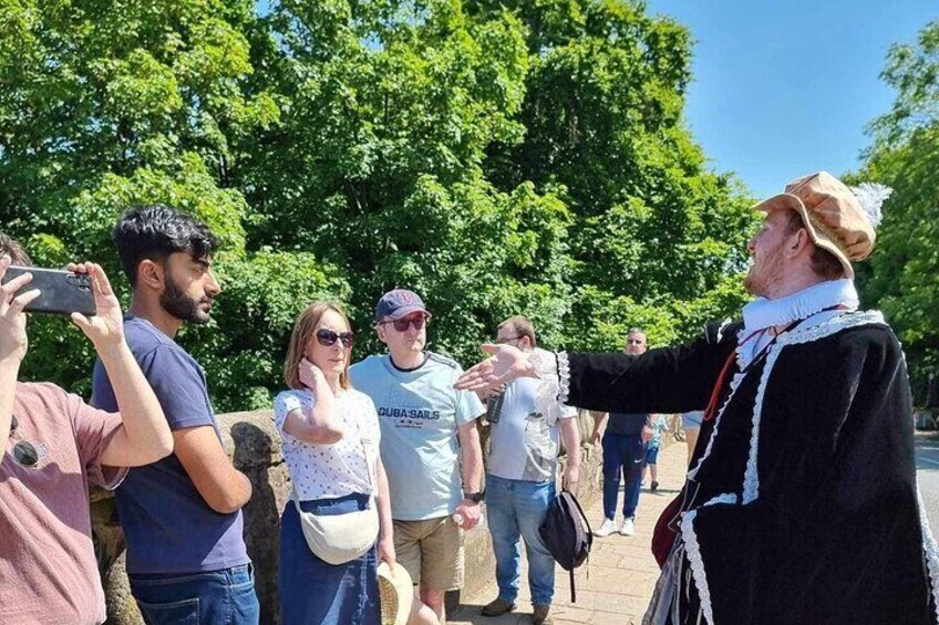 Warwick in Character Historical Tour with Robert Dudley