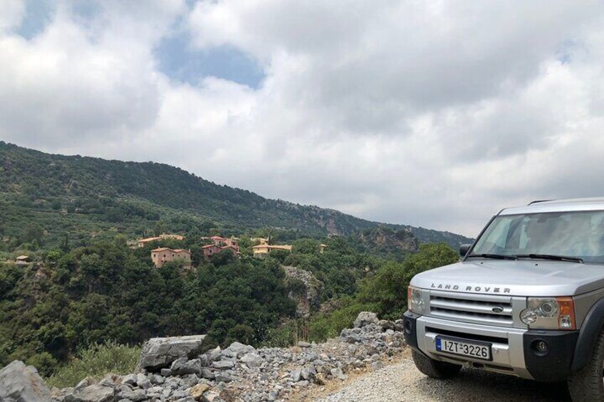 Rethymno's Golden Dusk Luxury Sunset Jeep Safari