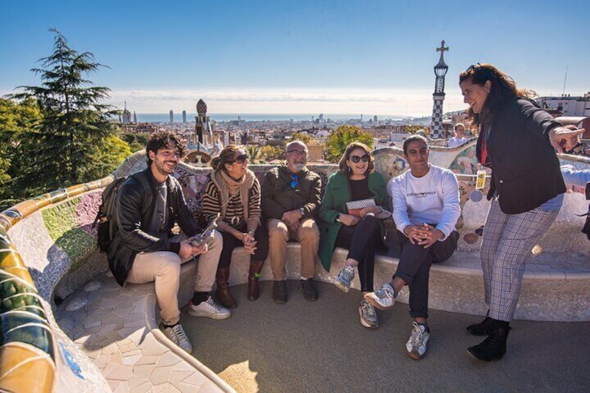 Park Guell Small Group Guided Tour with Skip the Line Ticket