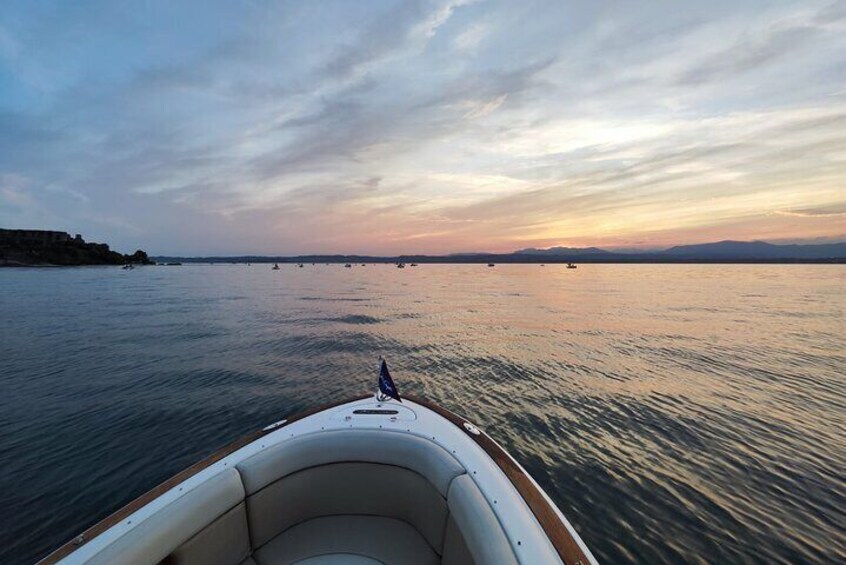 Boat tour on Lake Garda with skipper